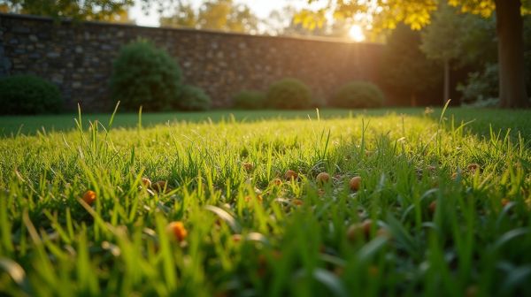 La dernière tonte de pelouse automne : un atout contre le gel