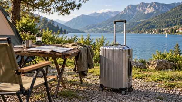 Valise Carrefour test : alu commentaire sur la qualité et la maniabilité
